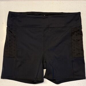 Black Women's Compression Shorts